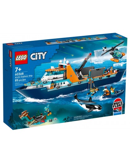 LEGO CITY 60368 ARCTIC EXPLORER SHIP