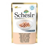 SCHESIR in jelly Tuna with salmon - wet cat food - 50 g