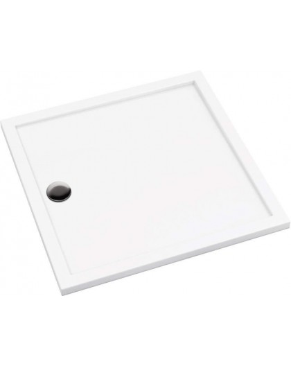 Acrylic square shower tray 90 cm