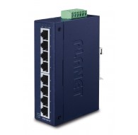 PLANET ISW-801T network switch Unmanaged L2 Fast Ethernet (10/100) Blue