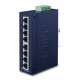 PLANET ISW-801T network switch Unmanaged L2 Fast Ethernet (10/100) Blue