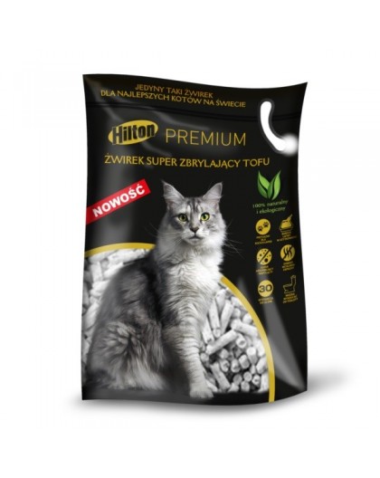 HILTON Tofu Super Clumping Cat Litter - 2.5 kg
