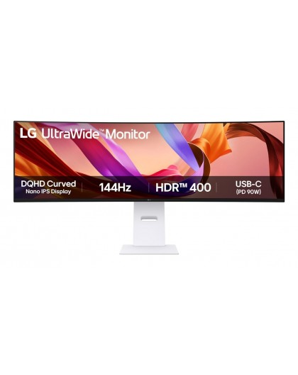LG 49U950A-W computer monitor 124.5 cm (49") 5120 x 1440 pixels Dual QHD LED Black, White