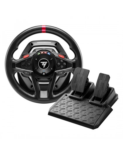 Thrustmaster T128 Black USB Steering wheel + Pedals Analogue PC, PlayStation 4, PlayStation 5