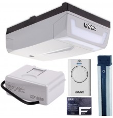 FAAC D1000 garage door kit with 3m two-piece Kevlar rail