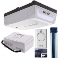 FAAC D1000 garage door kit with 3m two-piece Kevlar rail