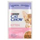 PURINA Cat Chow Kitten with lamb and zucchini in sauce - wet cat food - 26x85g (20 + 6 GRATIS)