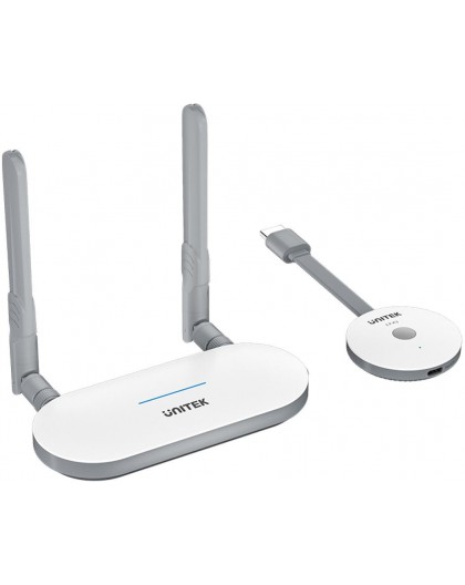 Uni wireless HDMI transmitter and receiver white