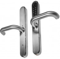 Handle with access control EURA ELH-30H4 Silver