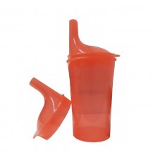 Safety cup to eat and drink Red