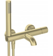 Bathtub faucet with shower set