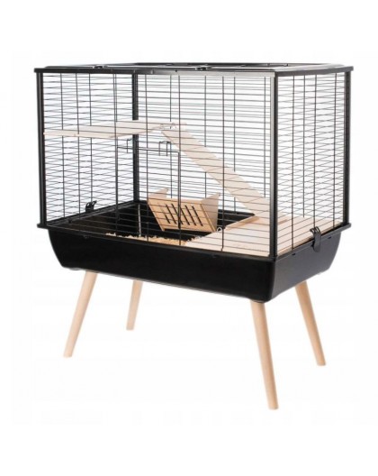Zolux Cage Neo Muki Large Rodents H58, black