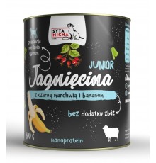 SYTA MICHA Junior Lamb with black carrot and banana - wet dog food - 800g