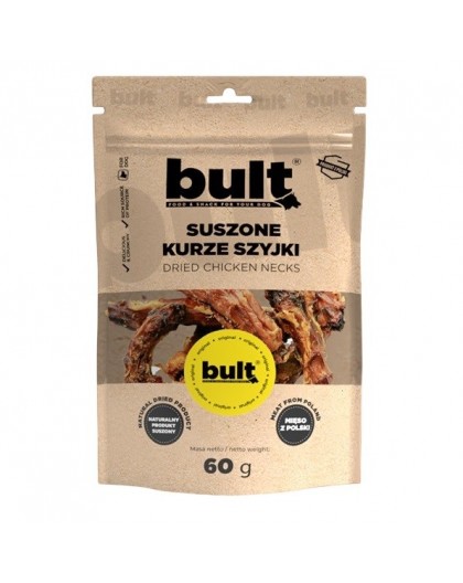 BULT Dried chicken necks - dog treat - 60g