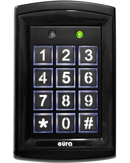 EURA AC-20C7 Black combination lock