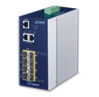 PLANET IGS-10080MFT network switch Managed Gigabit Ethernet (10/100/1000) Blue, White
