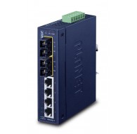PLANET ISW-621T network switch Unmanaged L2 Fast Ethernet (10/100) Blue
