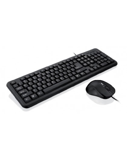 iBox OFFICE KIT II keyboard Mouse included USB QWERTY English Black