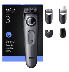 Braun BeardTrimmer 3 80789789 beard trimmer AC/Battery 20 2 cm Black