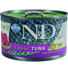FARMINA N&D Cat Natural Tuna - wet cat food - 140 g