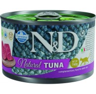 FARMINA N&D Cat Natural Tuna - wet cat food - 140 g