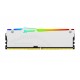Kingston Technology FURY Beast 16GB 6000MT/s DDR5 CL36 DIMM White RGB EXPO