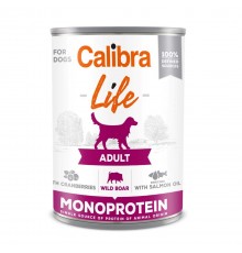 CALIBRA Adult Wild boar with cranberries - wet dog food - 400g