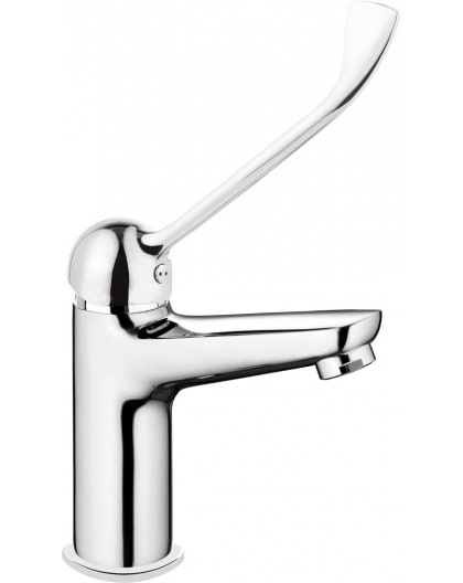 Washbasin faucet with Clinic lever
