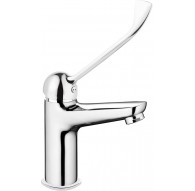Washbasin faucet with Clinic lever