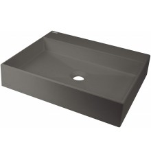 Granite countertop washbasin with space for a tap - 500x400 mm