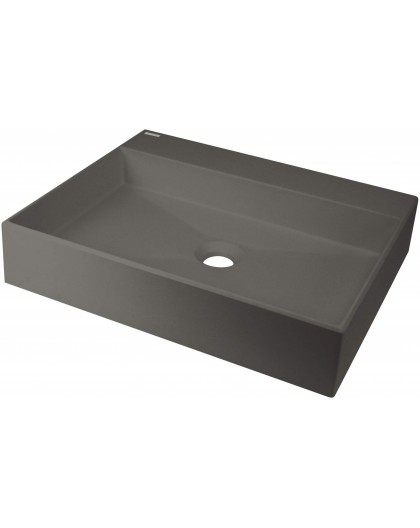 Granite countertop washbasin with space for a tap - 500x400 mm