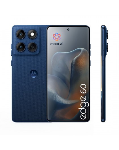 Motorola edge 60 16.9 cm (6.67") Dual SIM Android 15 5G USB Type-C 12 GB 256 GB 5200 mAh Blue