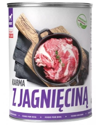 TUF TUF Lamb food - Wet dog food - 800 g