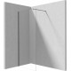 Shower wall walk-in 110 cm