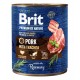 BRIT Premium by nature Pork with Trachea - wet dog food - 800g