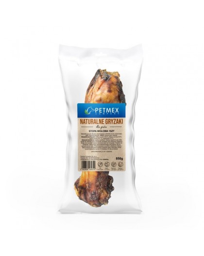 PETMEX Beef foot - chew for dog - 850g