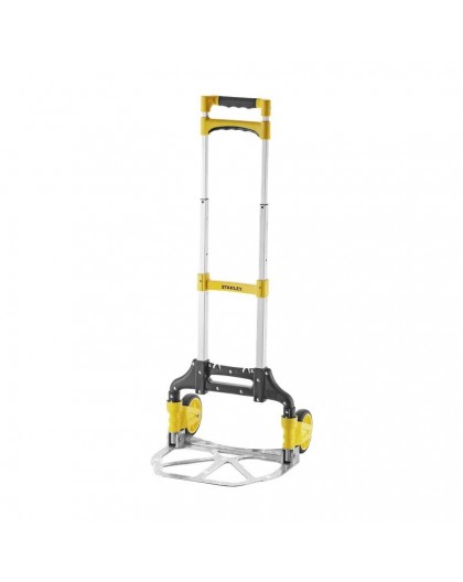 Stanley aluminium folding trolley up to 70 kg Yellow