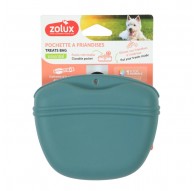 ZOLUX treat pouch for dog - blue