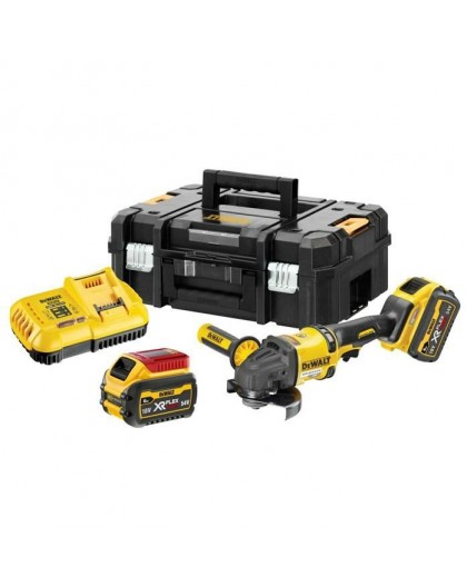 DEWALT. ANGLE GRINDER. 54V PV DCG418T2 2x6Ah