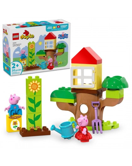 Blocks LEGO DUPLO 10431 Peppa Pig Garden and Tree House