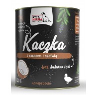 SYTA MICHA Duck with coconut and sage - wet dog food - 800g
