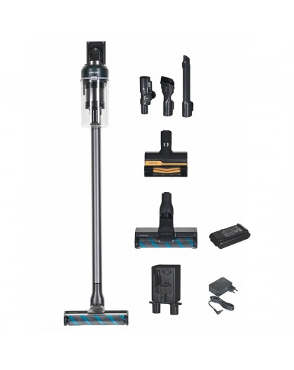 Samsung VS20C852CTN 2-in-1 stick vacuum Battery Dry Bagless 580 W Black, Chrome, Green, Wood