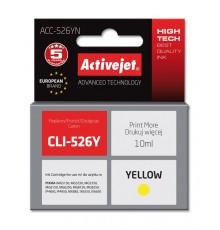 Activejet ACC-526YN Tinti kassett (asisendaja Canon CLI-526Y Supreme 10 ml kollane)