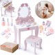 PROMIS Wooden dressing table with lighting