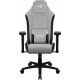 Aerocool CROWNASHGR, Ergonomic Gaming Chair, Adjustable Cushions, AeroWeave Technology, Grey