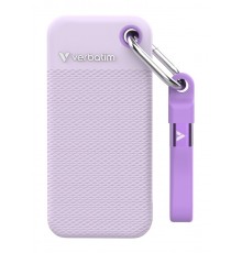 Verbatim Pocket SSD USB 3.2 Gen 2 2TB Purple incl. two rubber sleeves