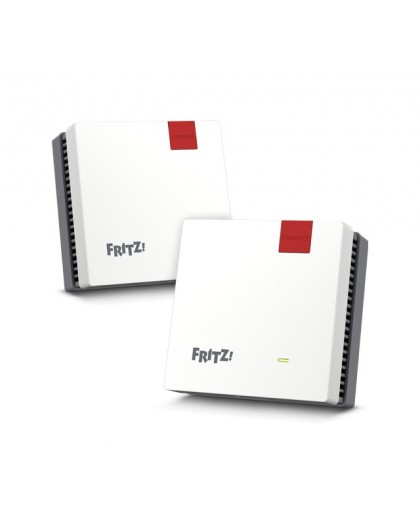 Mesh Set 20003112 mesh wi-fi system Dual-band (2.4 GHz / 5 GHz) Wi-Fi 6 (802.11ax) Red, White Internal