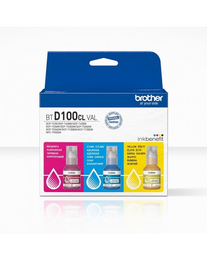 Brother BTD100CLVAL printer ink refill Original