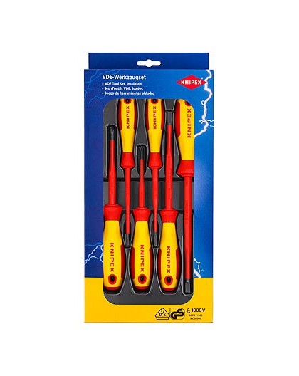 Knipex 00 20 12 V02 manual screwdriver Set Standard screwdriver