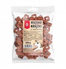 MACED Meat discs with beef for dog- 500 g